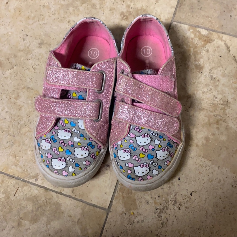 Hello Kitty toddler sneakers size ten